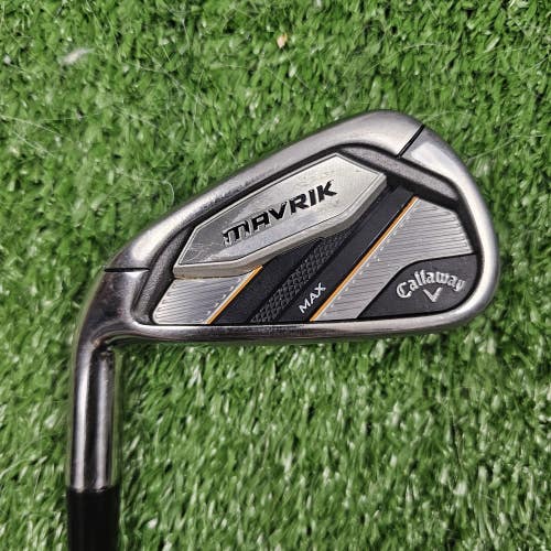 Callaway Mavrik Max Single 4 Iron KBS Max 80g Stiff Steel Left Handed LH 39"