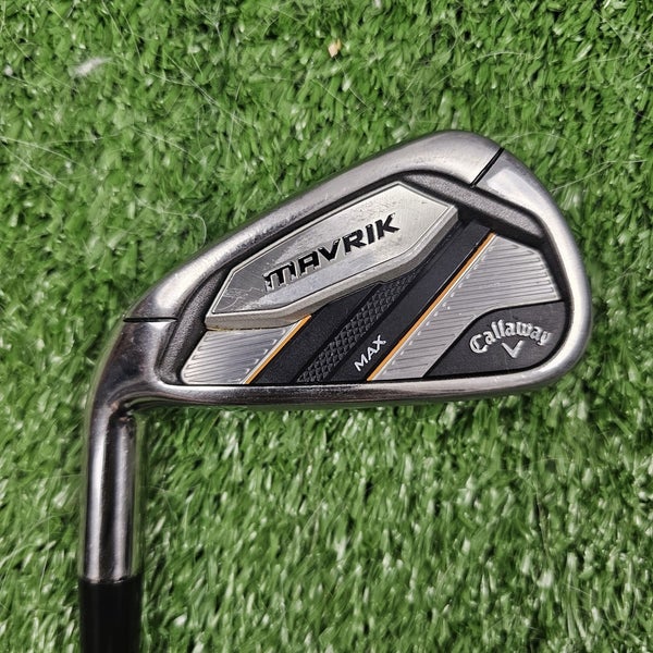 Callaway Mavrik Max Single 4 Iron KBS Max 80g Stiff Steel Left Handed LH 39"