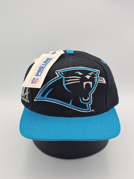 NEW Vintage Carolina Panthers 1990s Logo Athletic Big Logo NFL Hat Vtg Snapback