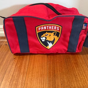Pro Stock NHL Florida Panthers Toiletry Bag Tape Equipment Player Issue