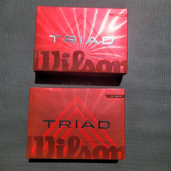Wilson Staff Triad Balls 24 Pack (2 Dozen) (New)