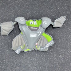Used Maverik MX Lacrosse Shoulder Pads Grey MD 11497-S000150971