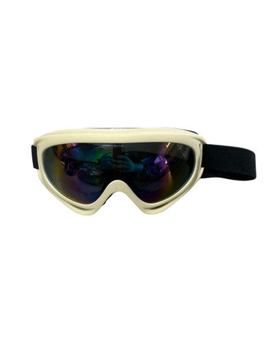 Used ALL WHITE SB GOGGLES Other Snowboard 11833-S000165284