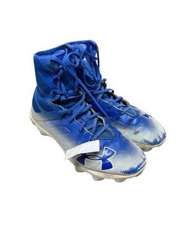 Used Under Armour Adult FB Cleats Royal Blue Senior 8 11833-S000165280