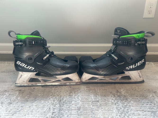 2023 Bauer Konekt Hockey Goalie Skates Wide Width  10 (Used)