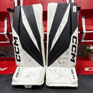 30"  CCM Axis F9 Goalie Leg Pads (Used)