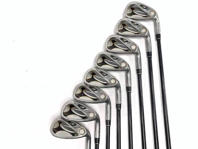TaylorMade R7 Iron Set 4-PW+SW REAX 55g Regular Graphite Mens RH