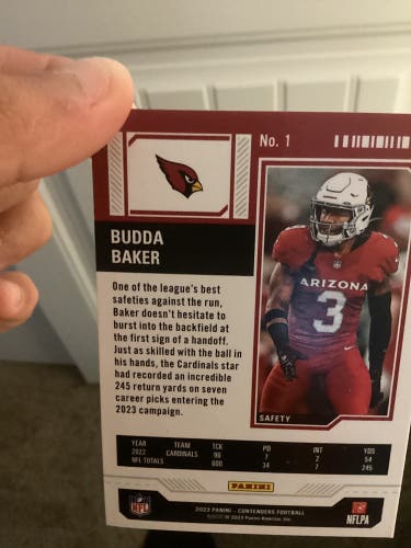 Football Card Boda Baker