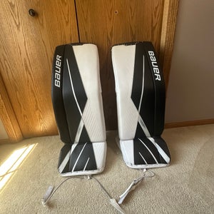 Large Bauer Supreme 3S Goalie Leg Pads (Used)