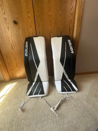 Large Bauer Supreme 3S Goalie Leg Pads (Used)
