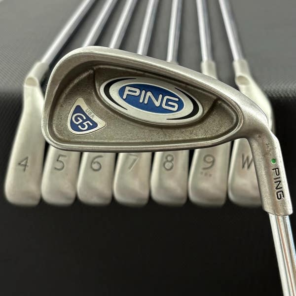 PING G5 アイアンセット 3-9 W Ping G5 Iron Set 3-9(9)-PW Steel R Flex Right Orange Dot