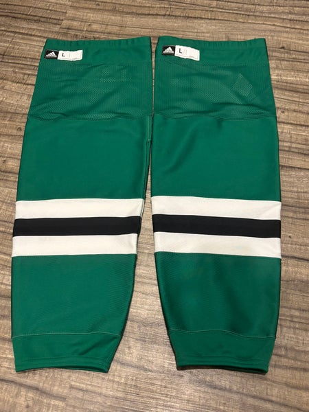 Dallas Stars NHL Adidas Hockey Socks Adult Large Green Game Worn