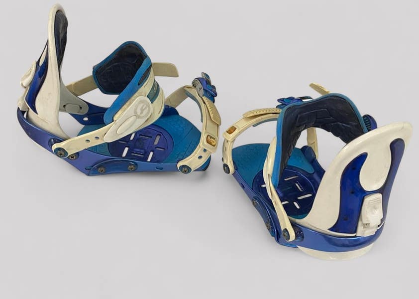 RIDE ライド PRESTON EX プレストン バインディング サイズL Ride Preston EX Blue Snowboard Bindings Size Medium | SidelineSwap