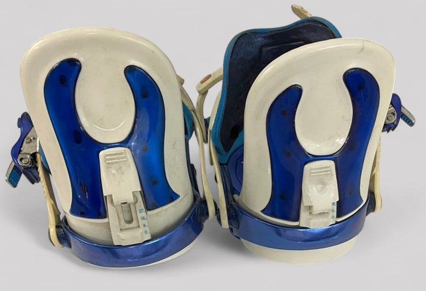 Ride Preston EX Blue Snowboard Bindings Size Medium | SidelineSwap