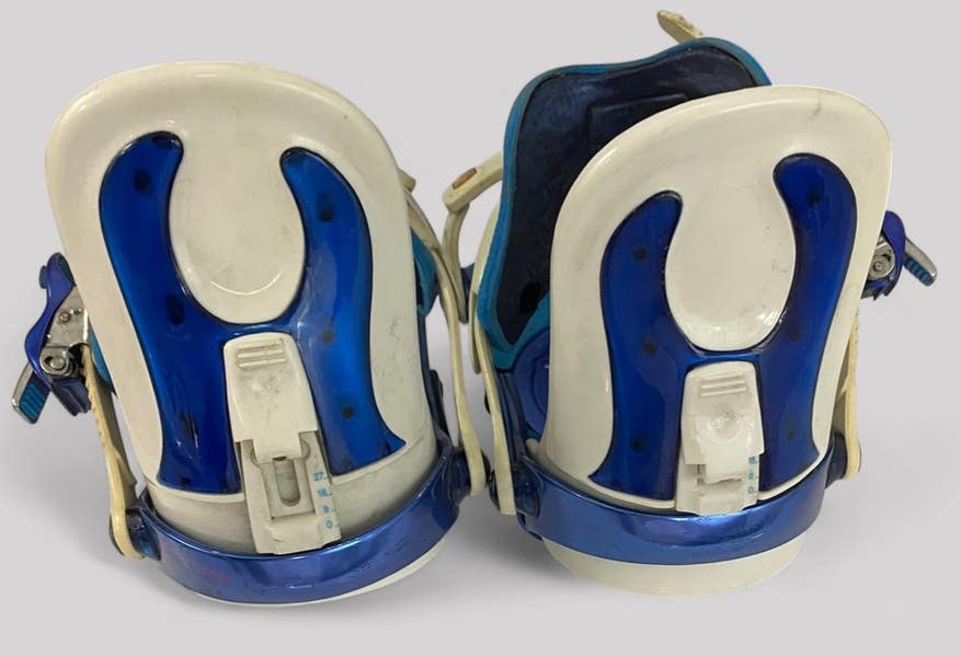 Ride Preston EX Blue Snowboard Bindings Size Medium | SidelineSwap