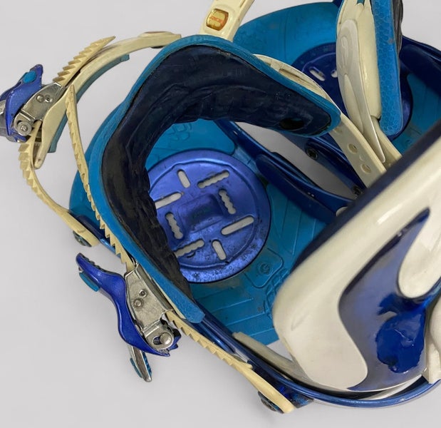 Ride Preston EX Blue Snowboard Bindings Size Medium | SidelineSwap