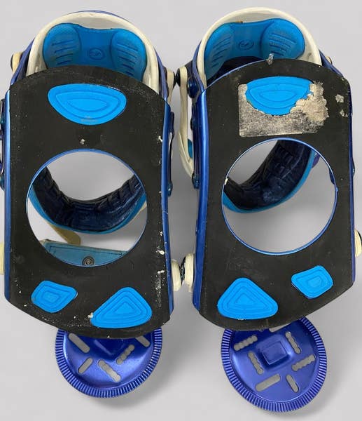 Ride Preston EX Blue Snowboard Bindings Size Medium | SidelineSwap