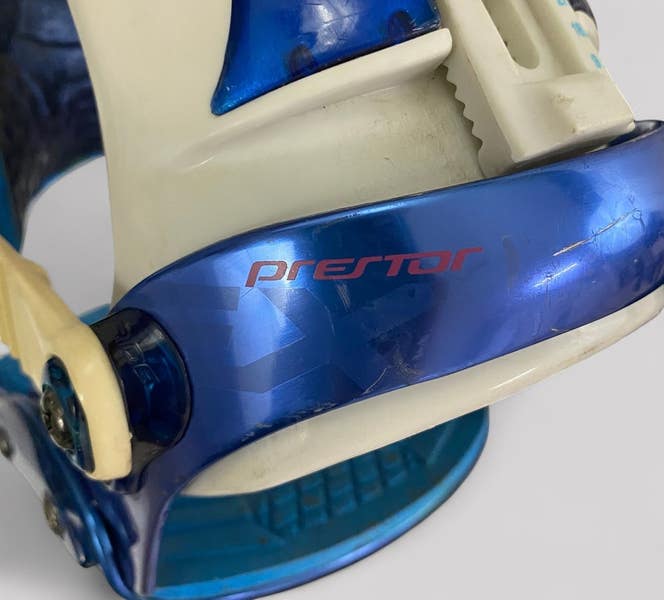 Ride Preston EX Blue Snowboard Bindings Size Medium | SidelineSwap