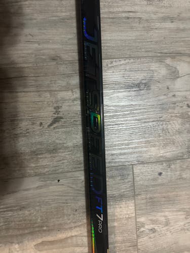 CCM Jetspeed FT7 Pro Chrome Left Hand Hockey Stick P29 (New)