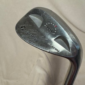 Men's TaylorMade Rac Satin Right Handed Wedge Wedge Flex 54 Degree Steel Shaft (Used)