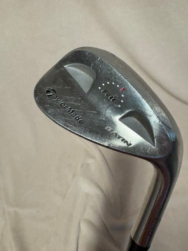 Men's TaylorMade Rac Satin Right Handed Wedge Wedge Flex 54 Degree Steel Shaft (Used)