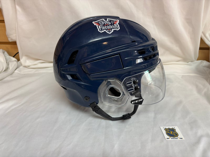 Flint Firebirds CCM Tacks X Game Helmet #86