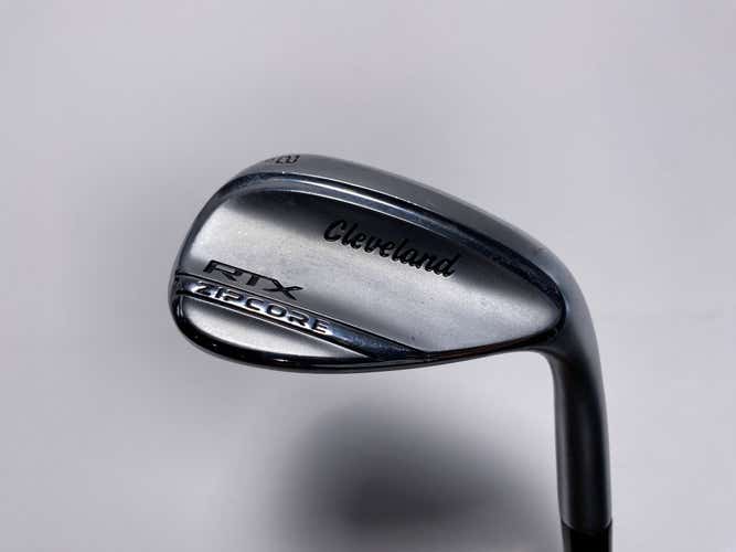 Cleveland RTX ZipCore Satin 58* 10  True Temper DG Tour Issue Spinner Wedge RH