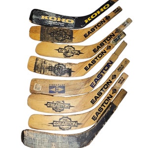 Needs Repairs - 7 Pc Lot Pro Easton Custom LH - Adult Ice Hockey SR Stick Blade