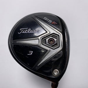 Titleist 915 F 3 Fairway Wood 15* Mitsubishi Rayon Diamana S+70x5ct 70g Stiff RH