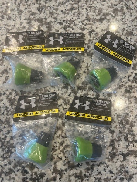 Under Armour lacrosse screw in end caps lot of 5 NEW