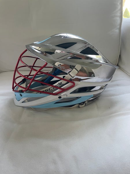 Cascade XRS Lacrosse Helmet - Chrome Silver (Retail: $350)