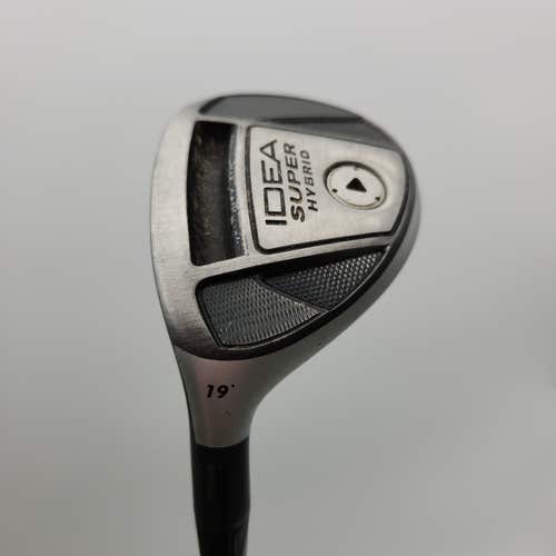 LEFTY 2012 ADAMS IDEA SUPER XTD 3 HYBRID 19* XSTIFF MITSU FUBUKI FAIR