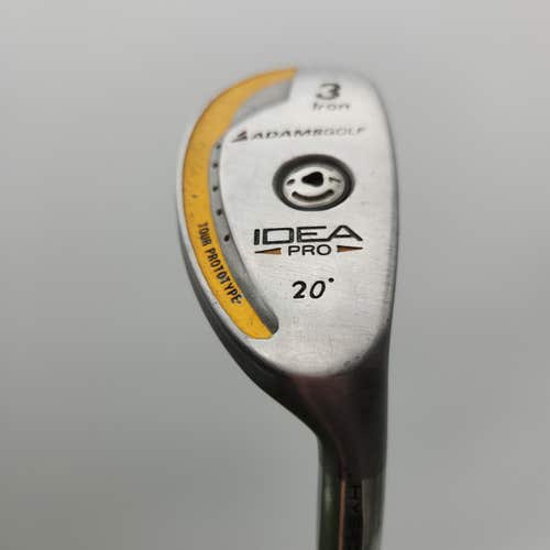 2007 ADAMS IDEA PRO 3 HYBRID 20* STIFF ALDILA VS BYYOU FAIR