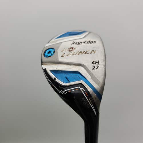 2015 TOUR EDGE HOT LAUNCH 4 HYBRID 22* REG HOTLAUNCH 60 +HC GOOD