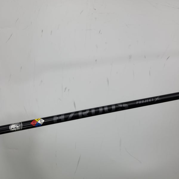 PROJECT X HZRDUS BLACK HANDCRAFTED DRIVER SHAFT XSTIFF 75G SRIXON 44" VERYGOOD