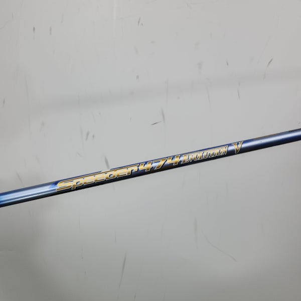FUJIKURA SPEEDER EVOLUTION V 474 DRIVER SHAFT REG 50G .335 TIP 43.25" VERYGOOD