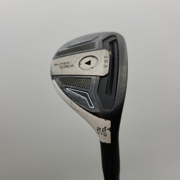 2012 ADAMS IDEA SUPER LS 4 HYBRID 22* STIFF MITSU KURO KAGE +HC FAIR