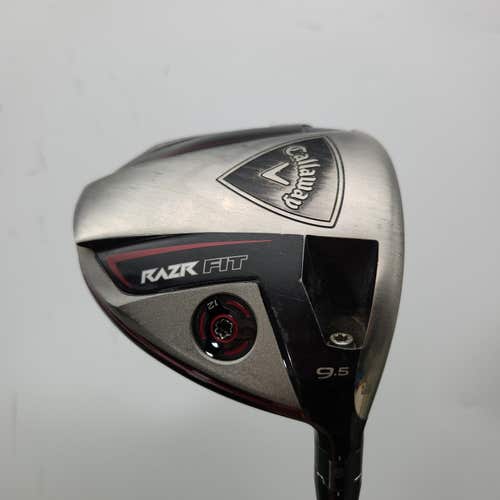 2012 CALLAWAY RAZR FIT DRIVER 9.5* REG MITSU KURO KAGE RED 50G FAIR
