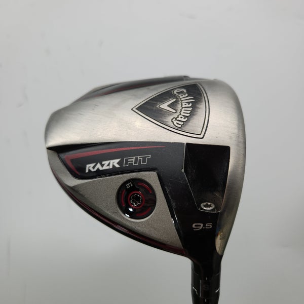 2012 CALLAWAY RAZR FIT DRIVER 9.5* REG MITSU KURO KAGE RED 50G FAIR