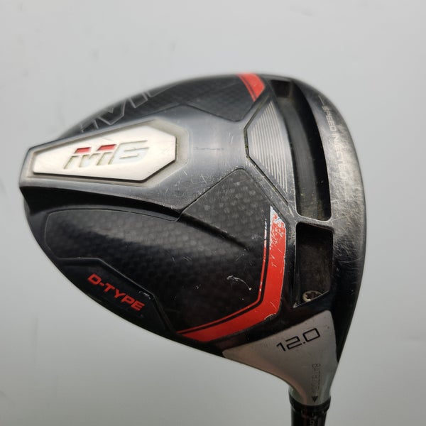 2019 TAYLORMADE M6 D TYPE DRIVER 12* SENIOR PROJX EVENFLOW MAX 45G FAIR