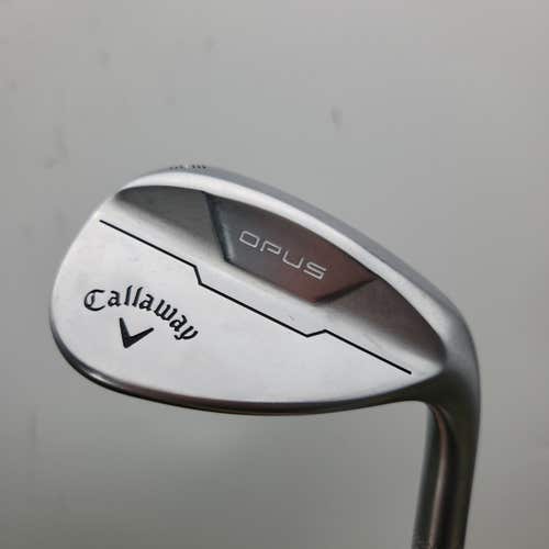 2024 CALLAWAY OPUS BRUSHED CHROME WEDGE 58*/10S WEDGEFLEX TT DG VERYGOOD