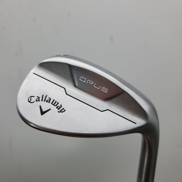 2024 CALLAWAY OPUS BRUSHED CHROME WEDGE 58*/10S WEDGEFLEX TT DG VERYGOOD