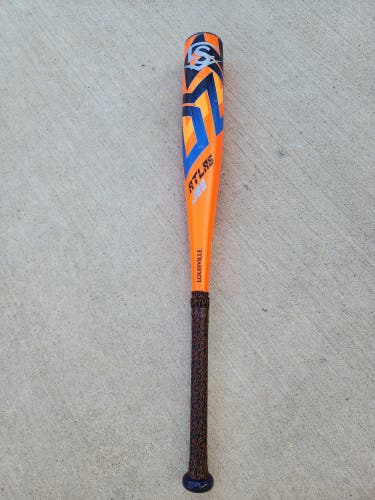 2023 Louisville Slugger Atlas Alloy USSSA Certified Bat (-10) 17 oz 27" (Used)