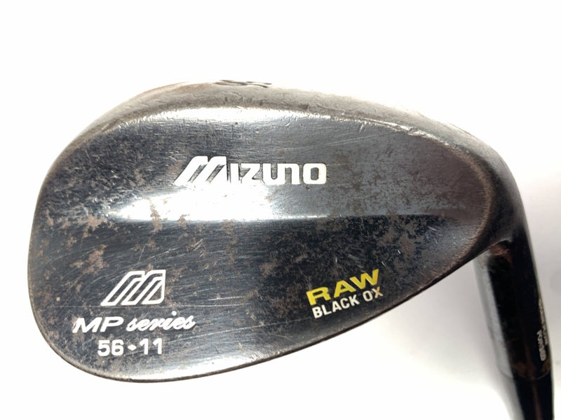 Mizuno MP Raw Black Ox Wedge 56* 11 Dynamic Gold Wedge Steel Mens RH