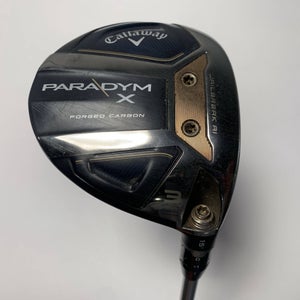 Callaway Paradym X 3 Fairway Wood 15* Aldila Ascent 50g Regular Graphite Mens RH