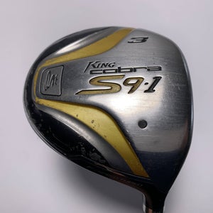 Cobra S9-1 F 3 Fairway Wood 15* Fujikura Fit On Max 56g Stiff Graphite Mens RH