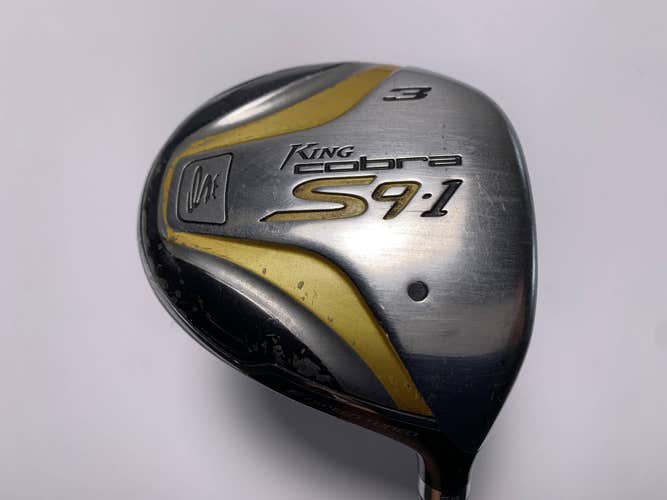 Cobra S9-1 F 3 Fairway Wood 15* Fujikura Fit On Max 56g Stiff Graphite Mens RH