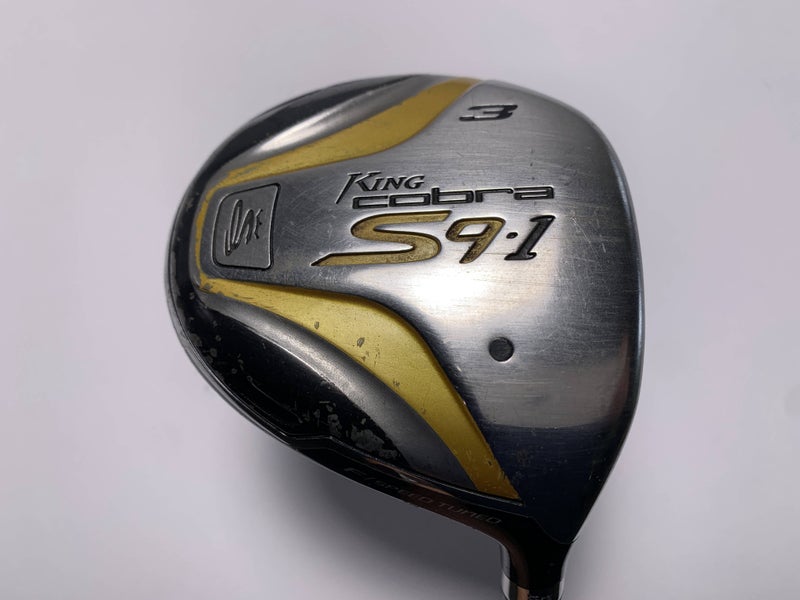 Cobra S9-1 F 3 Fairway Wood 15* Fujikura Fit On Max 56g Stiff Graphite Mens RH