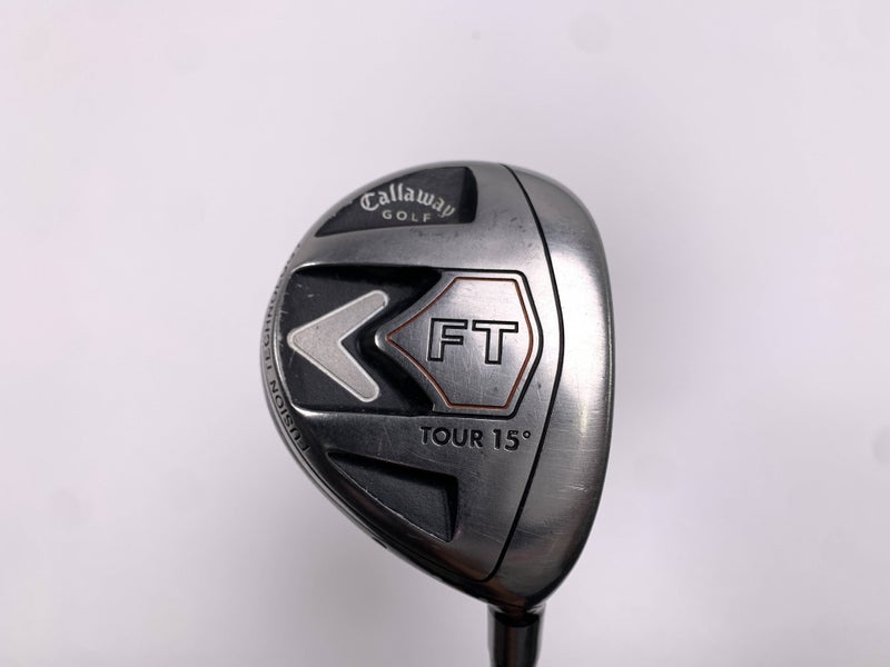 Callaway FT Tour 2008 3 Fairway Wood 15* Fujikura E Fit-On 370 Stiff RH Midsize