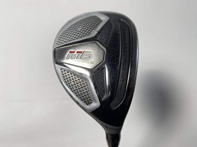 TaylorMade M6 4 Hybrid 22* Fujikura Atmos 6R Regular RH Midsize Grip